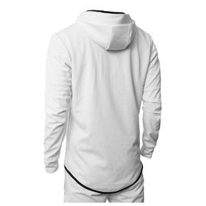 ชุดกีฬามีฮู้ดสำหรับผู้ชายชุดวอร์มออกแบบโลโก้ได้ตามต้องการ - Product Image 6