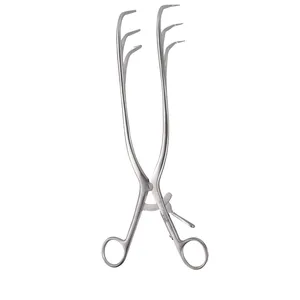 Viper Hinged Scoliosis Retractor 30cm Length Sharp - Prongs Depth 40mm/70mm/100mm - Retractors