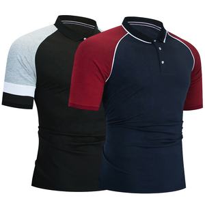 เสื้อยืดโปโลสำหรับผู้ชายเสื้อยืดแขนสั้นผ้าฝ้าย100% ออกแบบได้ตามต้องการ - Product Image 1