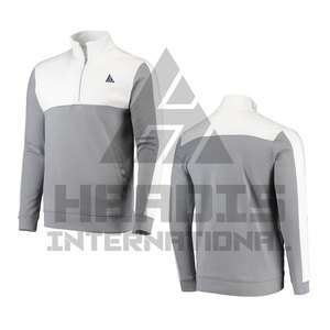 Best Sell Winter Fashion Half Zipper <b>Jacket</b> | Design Full Sleeve Half Zip <b>Jacket</b> Top Quality Comfortable Half Zipper <b>Jacket</b> - Product Image 1