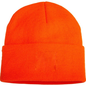 Gorros de Invierno Gruesos de Mezcla de Lana de Alta Calidad Personalizados con Pompón Grande de Inspire Apparel - Product Image 1