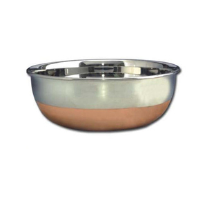 Tazón de acero inoxidable de alta calidad para servir comida, cuenco para sopa, utensilios de cocina y mesa de cena con estampado para hotel y uso doméstico - Product Image 2