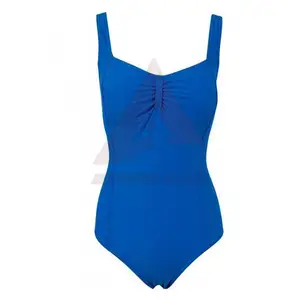 New Design One - Piece Slimming Shapewear Swimming Costume Tummy Control Slim Swimsuit hot sale pleated Halter&Lace up bikini