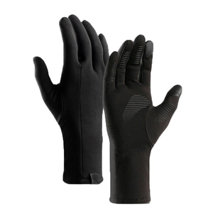 Gants de conduite chauds d'hiver pour femmes Nouvelle fourrure de mode avec doublure en cachemire et mitaines en acrylique à écran tactile - Product Image 1