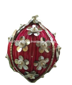 Venta al por mayor de bolas colgantes de cerezas naranjas y transparentes Decoraciones decorativas navideñas baratas - Product Image 2