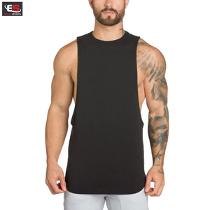 OEM Custom Sleeveless t Shirt <b>Vest</b> Singlet Muscle <b>Stringer</b> Men Plus Size Workout Singlet Bodybuilding Tank Top Fitness <b>Vest</b> - Product Image 3