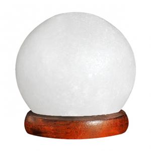 Lámpara de Sal Blanca de Cristal Tallado en Forma de Globo de 8 Pulgadas, de Alta Calidad y Artesanía, con Tema de Ángel, de Pink Salt-Sian Enterprises - Product Image 3