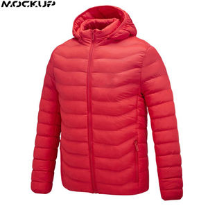2025 gran oferta chaquetas acolchadas con calefacción abajo de algodón cálido invierno hombres chaqueta con capucha - Product Image 3
