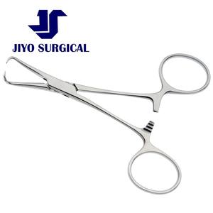 Pince à serviette Pince médicale autoclavable en acier inoxydable pour draper sécurisé Clip hémostatique réutilisable pour salle d'opération - Product Image 1