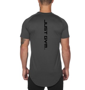 Ropa Deportiva de gimnasio para hombre, camiseta de entrenamiento para hombre, camiseta personalizada a granel con estampado de Color y diseño, venta al por mayor - Product Image 4