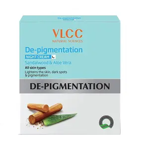 Thảo Dược Mỹ Phẩm VLCC De-sắc Tố Kem Ban Đêm-50 GM-Thảo Dược Mặt Kem-Thảo Dược Kem Ban Đêm