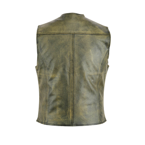 Chaleco de cuero de invierno informal con estilo para hombre, de alta calidad, cómodo, transpirable, de lona, diseño clásico, último modelo para ropa exterior - Product Image 6