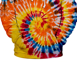 Hot Sale Best Price <b>Men</b> Tie Dye <b>Hoodies</b> Different Color High Quality Pullover <b>Men</b> Tie Dye <b>Hoodies</b> Use For Adults - Product Image 3