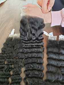 Perruque full lace wig cheveux vierges à Double trame, perruque frontale complète à ondulation profonde, cuticules vietnamiennes alignées, le vendeur de lau - Product Image 4