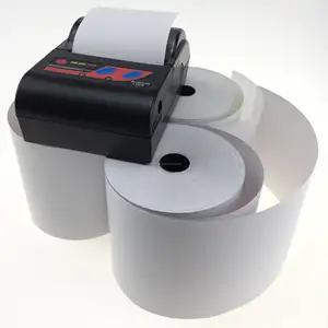 Core/ Coreless Thermal Paper Roll Printing dengan Mesin Cetak Tipe Thermo