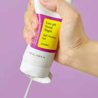 COSRX — Peeling doux à pH faible, bon nuit, Gel fabriqué en corée, visage, nettoyage en profondeur, peau sensible, hypoallergénique, acide