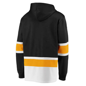 เสื้อฮู้ดแบบสวมหัวสำหรับฤดูหนาว รุ่น Unisex ไซส์ใหญ่ ชุดวอร์มฮอกกี้น้ำแข็งอเมริกัน 2025 ผ้าฝ้ายฟลีซ 100% ระบายอากาศได้ดี กันลม - Product Image 6