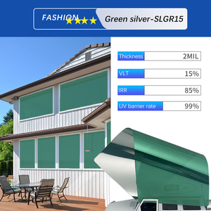 <span class=keywords><strong>Pellicola</strong></span> Oscurante per Finestre SLGR15 VLT 15% Autoadesiva ad Alta Protezione dal Calore per Edifici e Architettura - Product Image 3