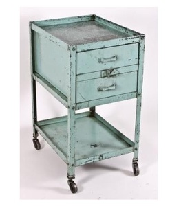Premium Finished Industrial Iron Furniture Moving Iron Trolly/<b>Cabinet</b> - Product Image 1