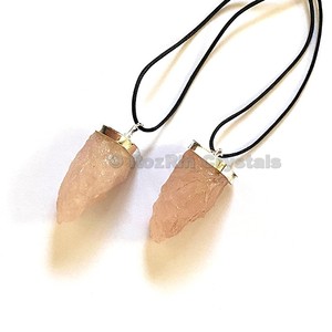 ซื้อสร้อยคอรูปลูกตุ้มธรรมชาติโรสควอตซ์ | ร้านค้าสำหรับสร้อยคอรูปลูกตุ้มธรรมชาติโรสควอตซ์ - Product Image 1
