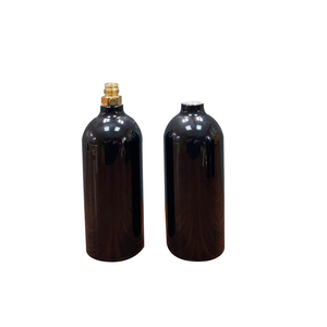 Cilindro de Gas CO2 Vacío de Aleación de Aluminio 6061 de 16 oz en Oferta, con Válvula de Agujas, Presión de Trabajo de 124 Bares - Product Image 1