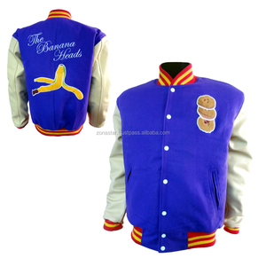 2023 personnalisable laine hiver veste Vintage Baseball Bomber conception meilleur chaud grande taille manteau col de mouton respirant caractéristique - Product Image 1