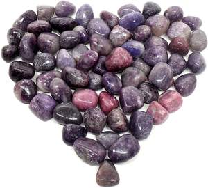 Pierres de lépidolite naturelle de haute qualité cristaux en vrac polis pour la guérison en gros - Product Image 4