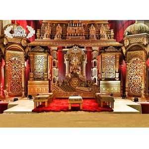 Decoración de Escenario para Bodas Tamilas, Decoración de Escenario para Bodas Grand Manavarai, Decoración de Escenario para Bodas Tradicionales Indias - Product Image 1