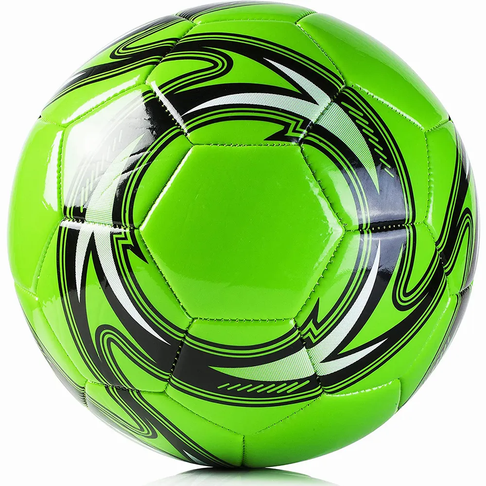 Balón de fútbol personalizado hecho en fábrica de PU / PVC con logotipo personalizado a la venta