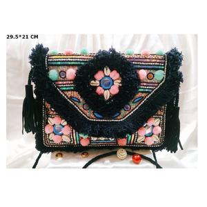 Gypsy Boho Designer Ladies Elegant Clutch Bolso de viaje de moda para On-The-Go Style - Product Image 6