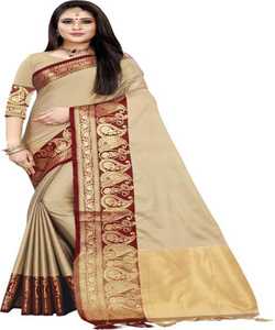 ผ้าส่าหรีผ้าไหม Banarasi เสื้อกับเสื้อผู้หญิงชุดปาร์ตี้ทุกวันผ้าส่าหรีผ้าฝ้ายนุ่มขายส่งราคาถูก - Product Image 6