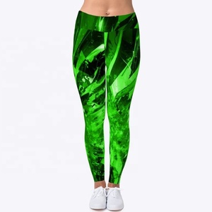 Leggings de sport pour femmes, pantalon de style urbain avec des propriétés de séchage rapide et antibactériennes, tissu en polyester et élasthanne pour un confort de fitness - Product Image 5
