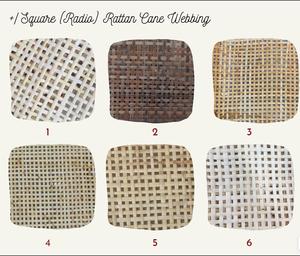 Rollo de correas de ratán hecho a mano de primera calidad para la fabricación de muebles, insertos de gabinetes y aplicaciones de decoración del hogar - Product Image 2