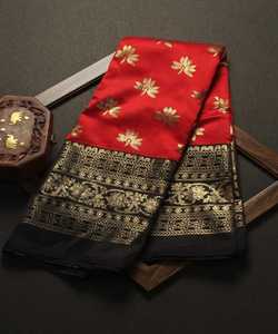 Festival Wear Silk Saree From Surat Garment - Product Image 4