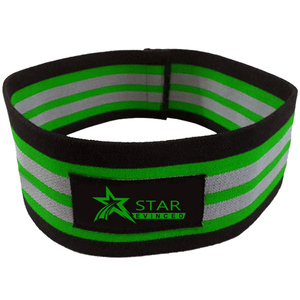 Bande de cercle de hanche d'exercice de forme physique personnalisée avec marque de distributeur personnalisée de logo personnalisé bande de résistance de boucle en caoutchouc pour l'entraînement - Product Image 2