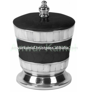 La mayoría de las colecciones de tendencia, accesorios de baño de acero inoxidable esmaltados, soporte de algodón - Product Image 4