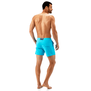 Pantalones cortos elásticos personalizados para hombre, ropa de playa de secado rápido, bañadores transpirables, pantalones cortos de secado rápido con estampado de sublimación - Product Image 4