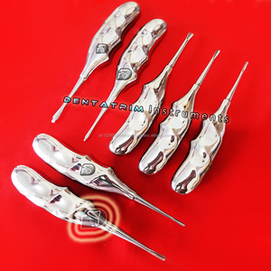 Ensemble d'ascenseurs de racines dentaires de haute qualité PK 4 ans Logo personnalisé Instruments de chirurgie dentaire - Product Image 2