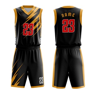 2024 uniformes de baloncesto de poliéster personalizados Unisex sublimación impresa ropa deportiva Jersey XL tamaño ropa de baloncesto - Product Image 1