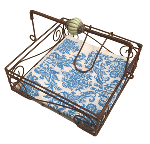 Porte-serviettes en or rose fait à la main en cuivre de forme carrée pour la salle à manger ustensiles de cuisine parfaits pour les restaurants et les hôtels - Product Image 6