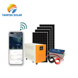 Tanfon Nouveau produit <span class=keywords><strong>énergies</strong></span> <span class=keywords><strong>renouvelables</strong></span> AC 500W photovoltaïque complet kit de système solaire pour la maison - Product Image 2