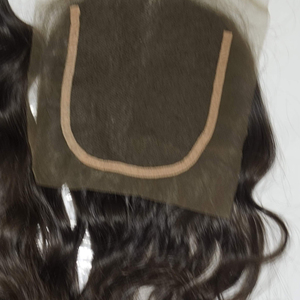 Paquetes de trama virgen cruda humana 100% personalizados Cierres frontales 7x7 Extensiones de cabello con estilo de doble dibujado de proveedor de fábrica - Product Image 3