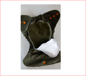 Couche en tissu pour bébés 100% coton biologique, couche-culotte de haute qualité - Product Image 3