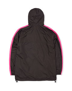 Nouvelle mode coupe-vent à capuche patchwork de couleur unie 100% vestes respirantes en polyester pour hommes - Product Image 2