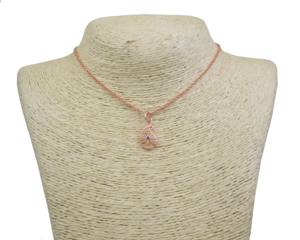 Venta caliente personalizado plata esterlina Rosa colgante chapado en oro rosa para fiestas infantiles precio para el Judaísmo - Product Image 1