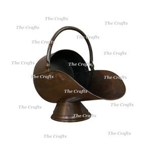 Admirable Design Copper And <b>Brass</b> <b>Coal</b> Bucket <b>Scuttle</b> For Fireplace <b>Coal</b> Storage Bucket At Lowest Prices - Product Image 2