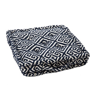 Almohadilla 100% de algodón orgánico con estampado Floral para silla, para sala de estar, con certificado GOTS - Product Image 2