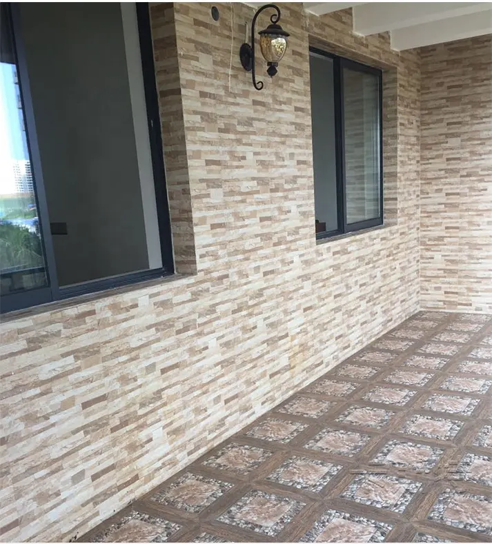Villa dekorasyon tasarım 3D dış seramik duvar fayansları