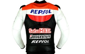 Veste de course en cuir de moto personnalisée - Product Image 3