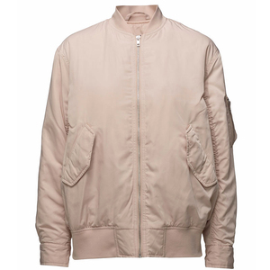 Nouvelle mode Bomber manteaux 100% Polyester tissu nouveau personnalisé hommes Bomber blouson OEM ODM vente en gros - Product Image 1